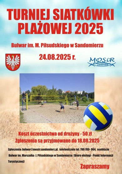 Zdjęcie TURNIEJ SIATKÓWKI PLAŻOWEJ 2025 II EDYCJA