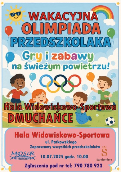 Zdjęcie Wakacyjna Olimpiada Przedszkolaka