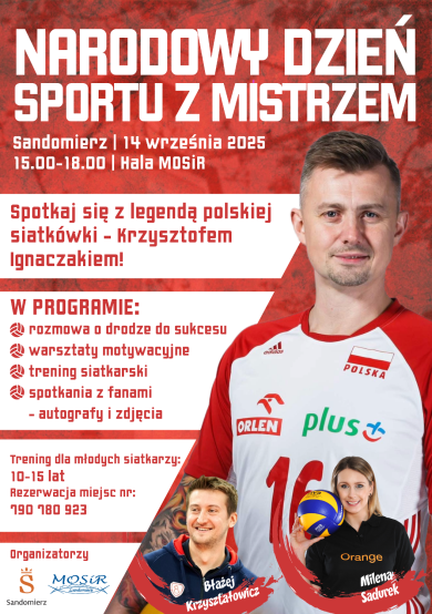 Zdjęcie Narodowy Dzień Sportu z Mistrzem