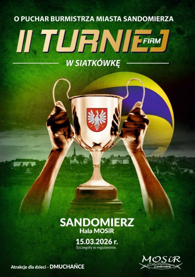 Zdjęcie II  Turniej Firm w  Siatkówkę o Puchar Burmistrza Miasta Sandomierza