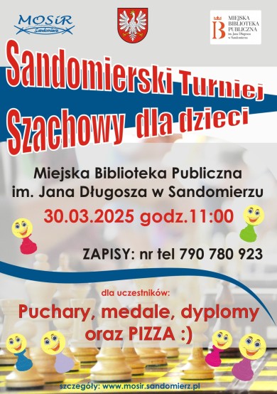 Zdjęcie Sandomierski Turniej Szachowy dzieci i młodzieży