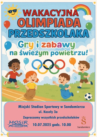 Zdjęcie Wakacyjna Olimpiada Przedszkolaka